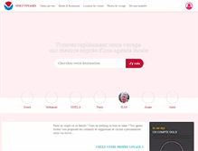 Tablet Screenshot of onet-voyages.com
